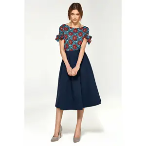 Pleated midi skirt for women Nife image-1