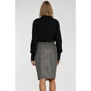 Bleistiftrock mit Reißverschluss für Frauen Nife image-1