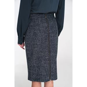 Bleistiftrock mit Reißverschluss für Frauen Nife image-3