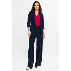 Blazer à manches 3/4 et plis femme Nife image-3