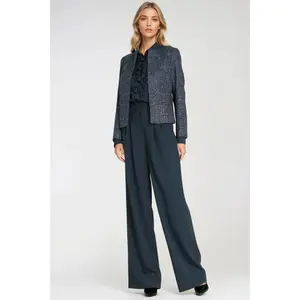 Pantaloni a pieghe da donna Nife Wide Leg image-2