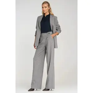 Houndstooth blazer for women Nife image-2