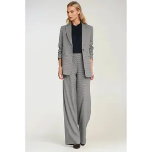 Houndstooth blazer for women Nife image-3