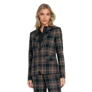 Classic checked blazer for women Nife