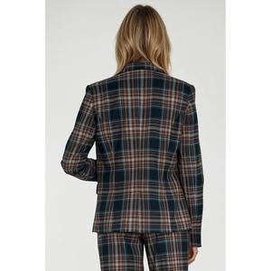 Classic checked blazer for women Nife image-1