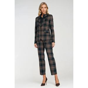 Classic checked blazer for women Nife image-2