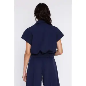 Women's Double-Breasted Short Jacket Nife image-2