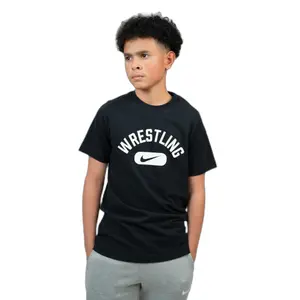 Kid's cotton T-shirt Nike Wrestling Disc Dri-Fit