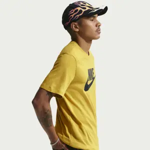 T-shirt i blød bomuldsjersey Nike image-3