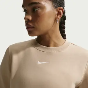 Dame sweatshirt med rund hals Nike Phoenix Fleece image-4