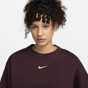 Sweatshirt 1/4 Reißverschluss Damen Nike Phoenix Fleece image-4