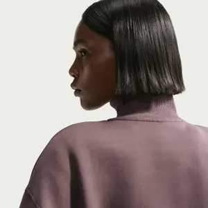 Camisola com fecho de correr 1/4 para mulher Nike Phoenix Fleece image-4