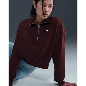 Women's 1/4 zip sweatshirt Nike Phoenix Fleece image-4