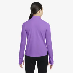 Drill top allenamento per bambina Nike Dri-FIT image-1