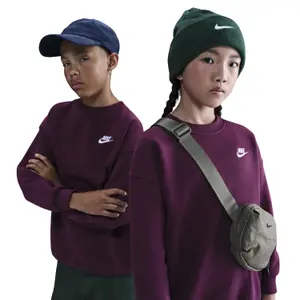 Camisola com capuz para criança Nike Club image-4