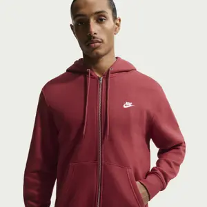 Hættetrøje med lynlås Nike Club image-4