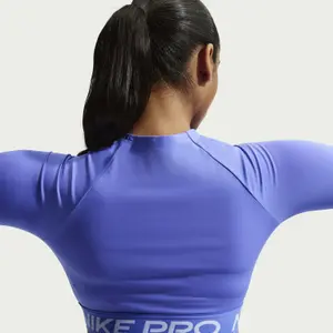 Långärmad tröja för kvinnor Nike Pro image-4