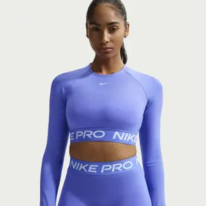 Långärmad tröja för kvinnor Nike Pro