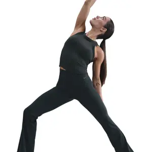 High-waisted flared leggings for women Nike Zenvy image-3