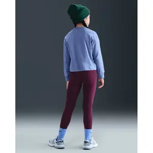 Girl's high-waisted leggings Nike Classics image-1