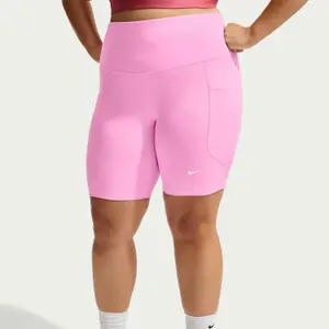 Spodenki kolarskie z kieszeniami damskie Nike One image-2