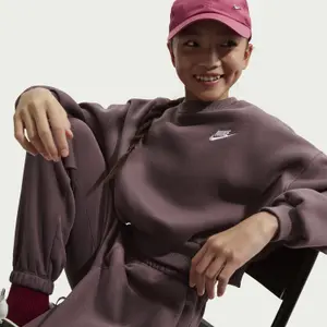 Dívčí mikina s kulatým výstřihem Nike Club Fleece image-4