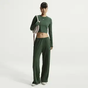 Crop top donna a maniche lunghe Nike Chill image-0
