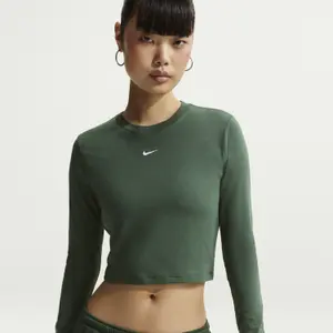 Crop top donna a maniche lunghe Nike Chill image-2