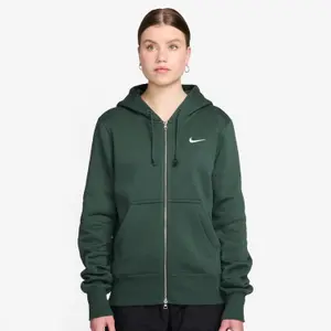 Hættetrøje med lynlås til kvinder Nike Phoenix Fleece image-0