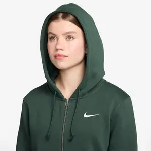 Hættetrøje med lynlås til kvinder Nike Phoenix Fleece image-2