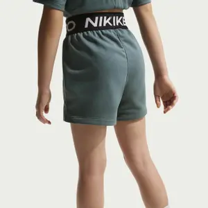 Shorts da bambina Nike Pro Fleece image-3