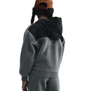 Polar z kapturem 1/4 zip dla dzieci Nike Club Fleece image-5