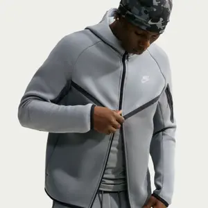 Kapucnis, cipzáras pulóver Nike Tech image-4
