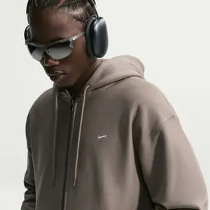 Zipperowany hoodie Nike Solo Swoosh image-4