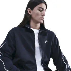 Mesh tracksuit jacket Nike Club image-5