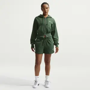 Dame hoodie med dobbel lynlås Nike Phoenix Fleece image-0