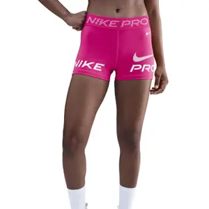 Halbhohe T-Shirt Hose Damen Nike Pro image-0