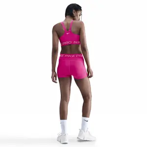 Halbhohe T-Shirt Hose Damen Nike Pro image-2