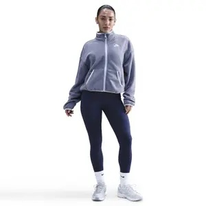 Women's zipped fleece Nike Club Fleece image-0