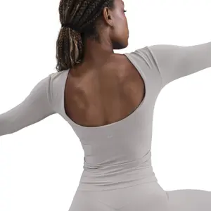 Damski jersey z długim rękawem Nike Zenvy image-4