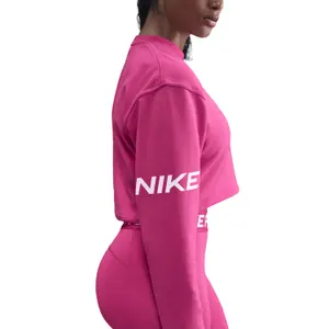 Felpa girocollo donna Nike Pro image-4