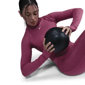 Top de treino de manga comprida para mulher Nike Top Pro image-2