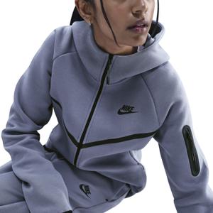 Giacca da donna con cappuccio e zip Nike Tech Fleece Windrunner image-6