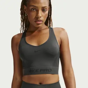 Canottiera corta senza cuciture donna Nike Pro image-1
