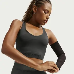 Canottiera corta senza cuciture donna Nike Pro image-2