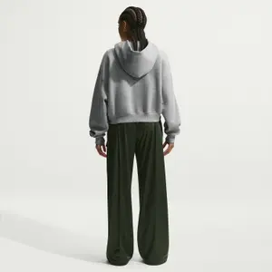 Women's short hooded sweatshirt Nike Phoenix Fleece image-1