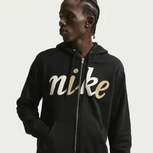 Sweatshirt med hætte og lynlås Nike Club image-0