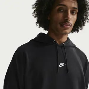 Sweatshirt com capuz de grandes dimensões Nike Club image-4