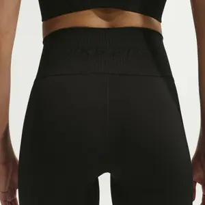 Nahtlose Radlerhose Damen Nike Pro image-3