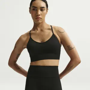 Nahtlose Radlerhose Damen Nike Pro image-4